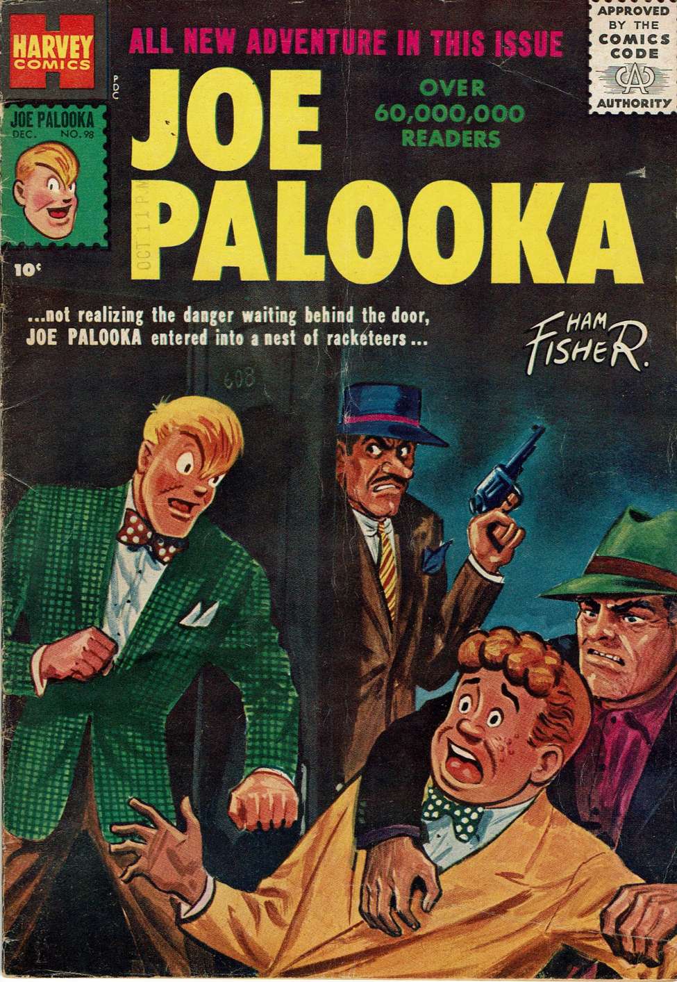 Comic Book Cover For Joe Palooka Comics 98