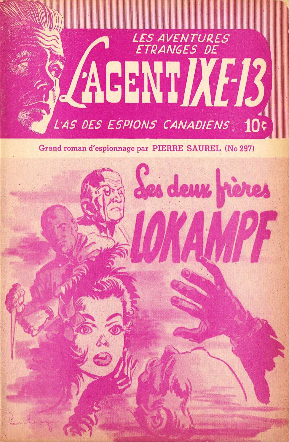 Book Cover For L'Agent IXE-13 v2 297 - Les deux frères Lokampf
