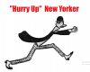 Cover For "Hurry Up" New Yorker