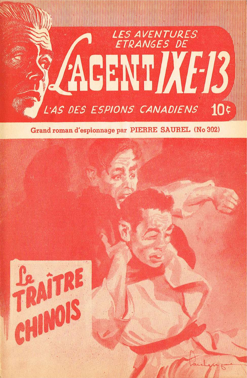Book Cover For L'Agent IXE-13 v2 302 - Le traître chinois