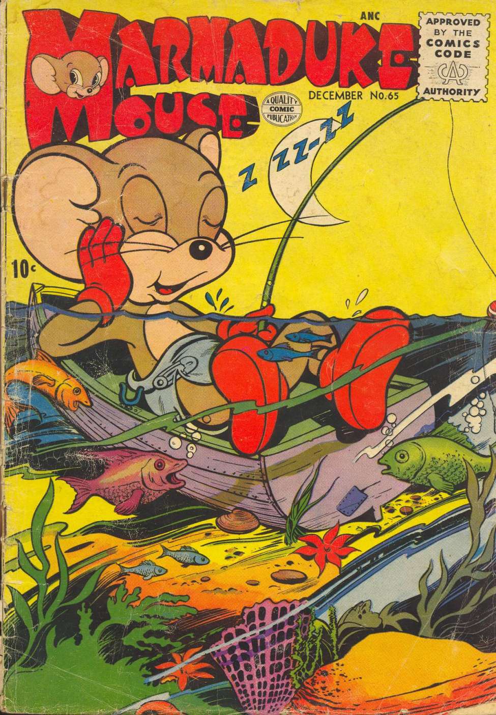 Comic Book Cover For Marmaduke Mouse 65