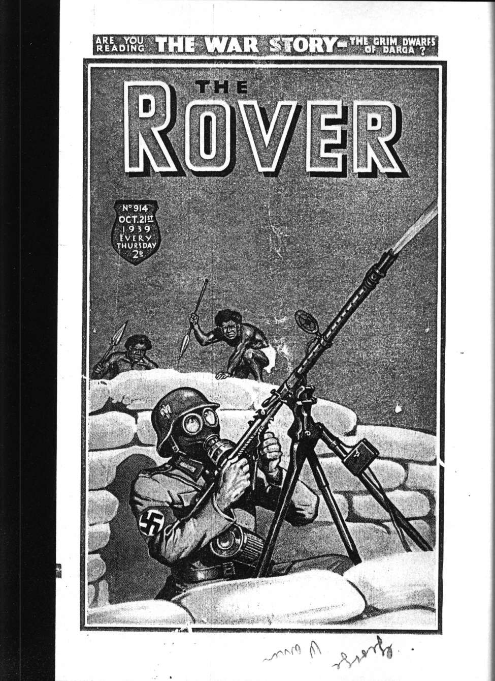 Book Cover For The Rover 914