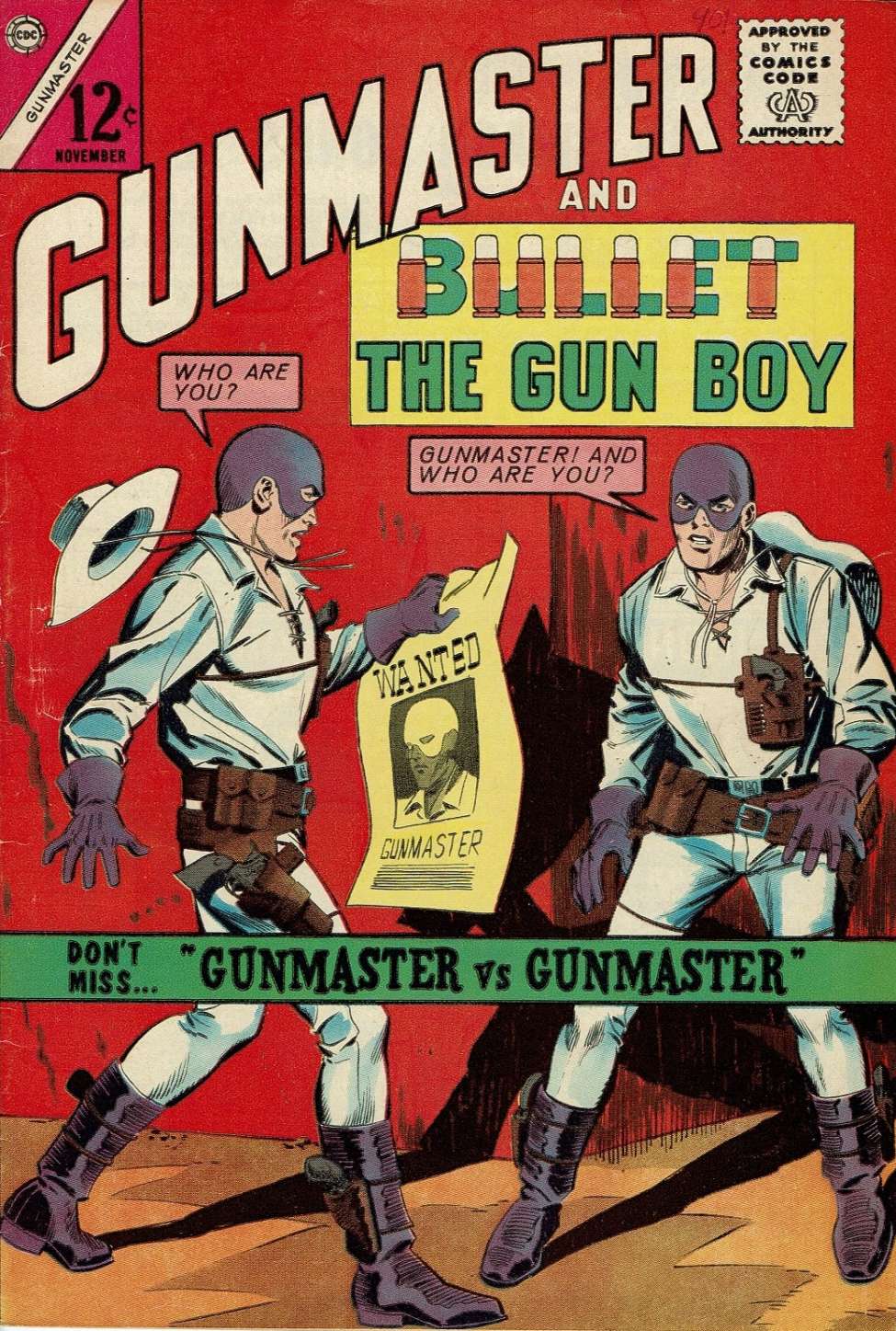 Comic Book Cover For Gunmaster 2
