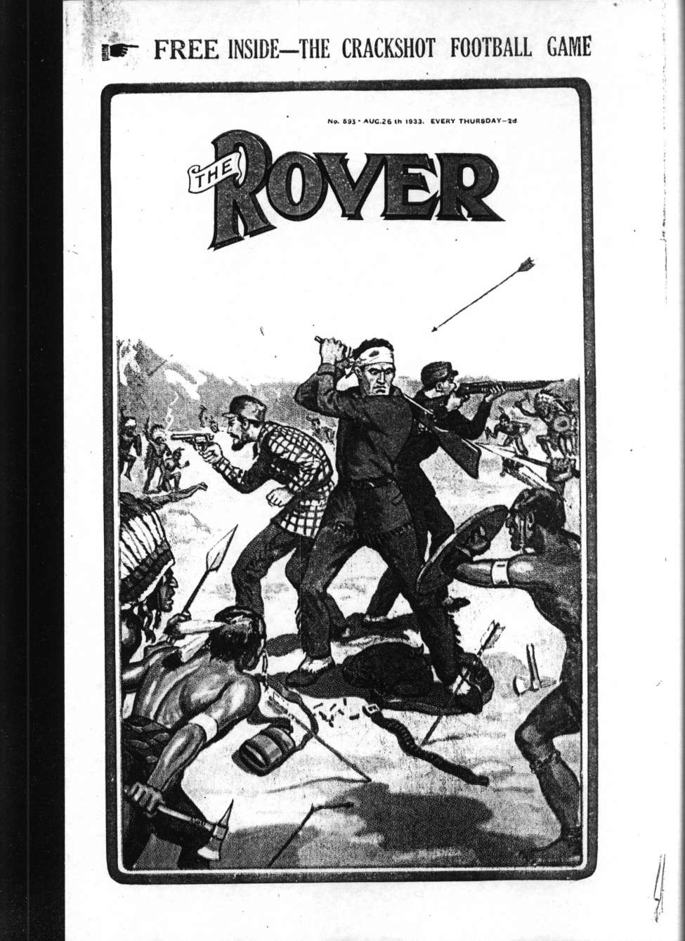 Book Cover For The Rover 593