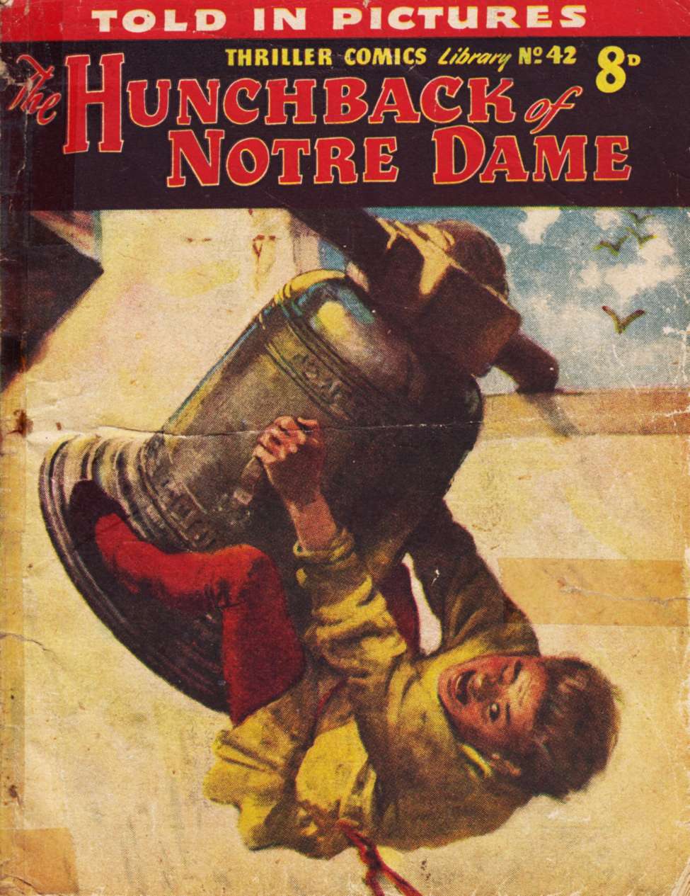 Book Cover For Thriller Comics Library 42 - The Hunchback of Notre Dame
