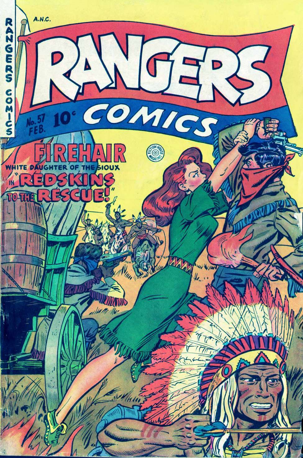 Comic Book Cover For Rangers Comics 57