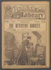 Cover For Beadle's Half Dime Library 1098 - Detective Quartet