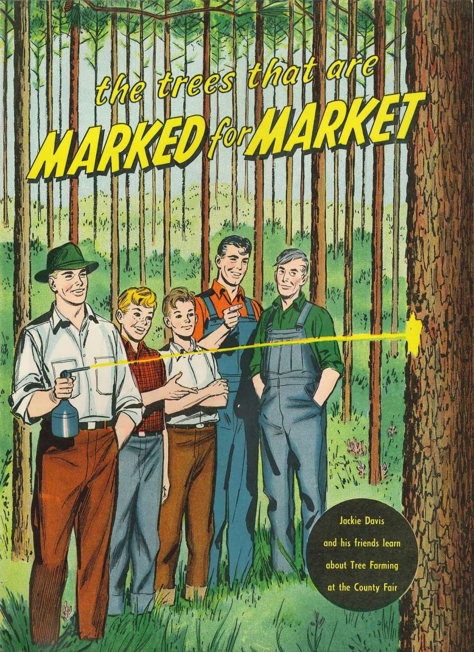 Comic Book Cover For Marked for Market