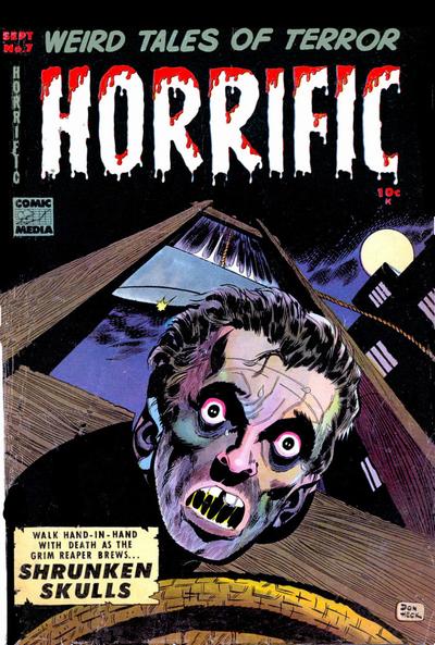 Comic Book Cover For Horrific 7