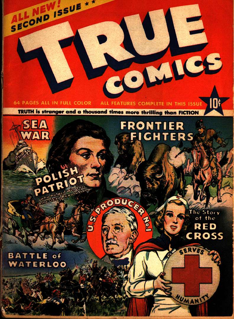 Book Cover For True Comics 2 - Version 1