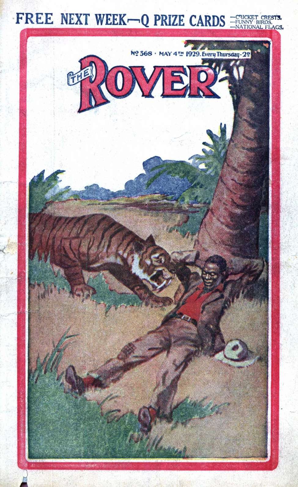 Comic Book Cover For The Rover 368