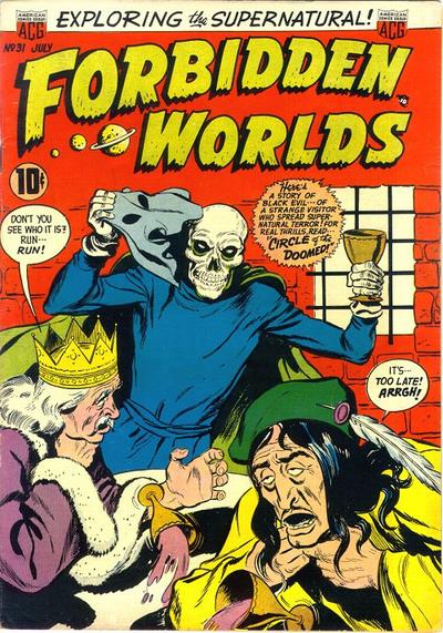 Comic Book Cover For Forbidden Worlds 31