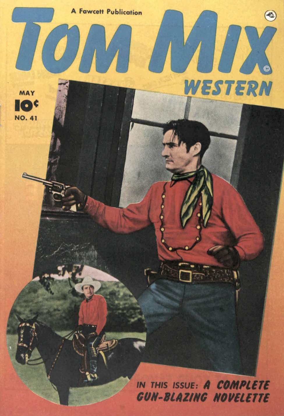Comic Book Cover For Tom Mix Western 41