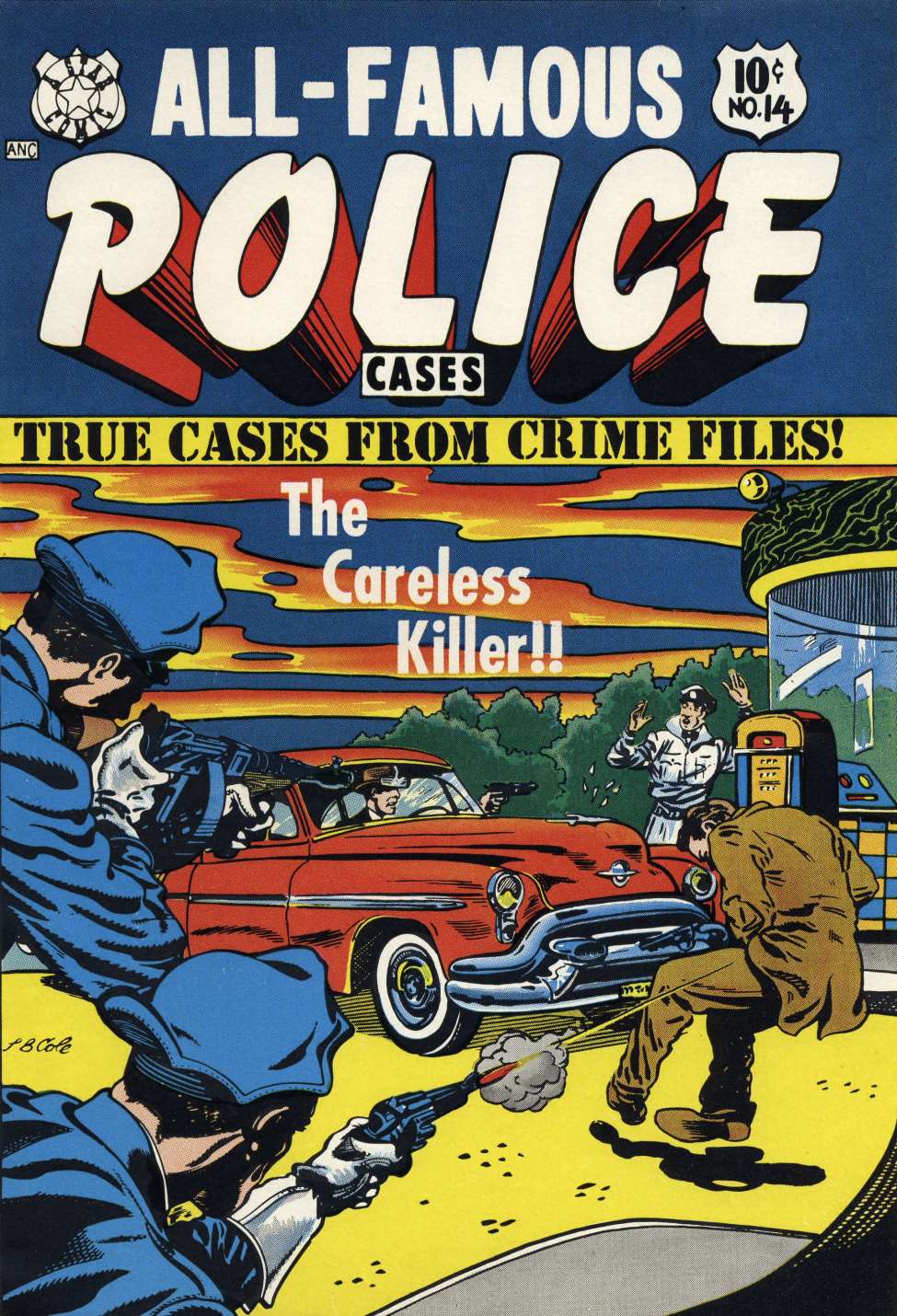 Comic Book Cover For All-Famous Police Cases 14 - Version 2