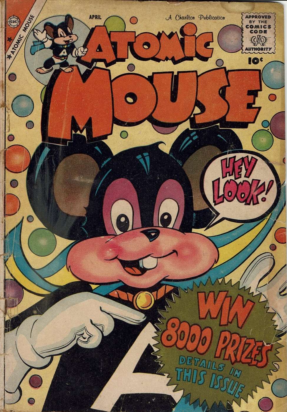 Book Cover For Atomic Mouse 30