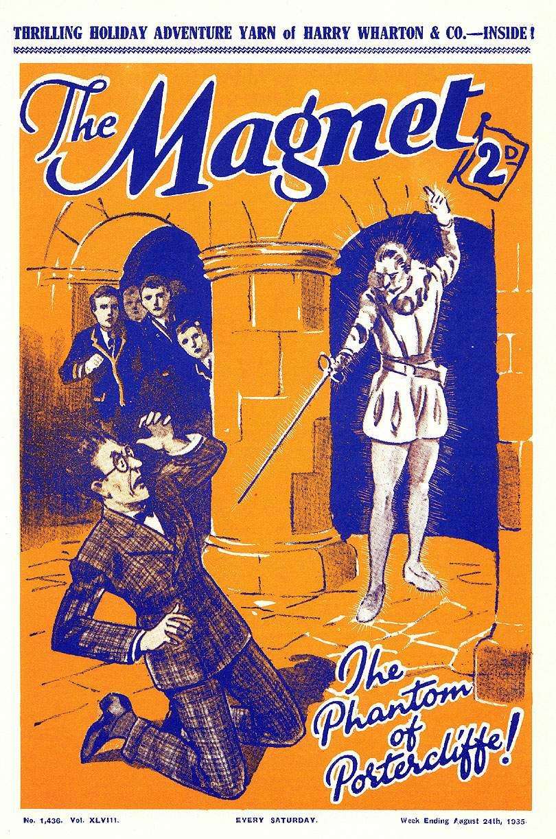 Book Cover For The Magnet 1436 - The Phantom of Portercliffe!