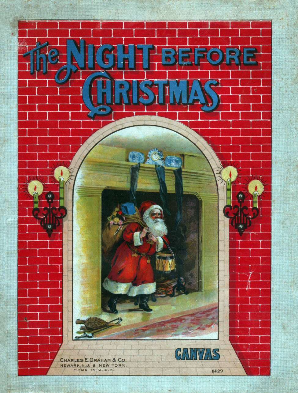 Book Cover For The Night Before Christmas
