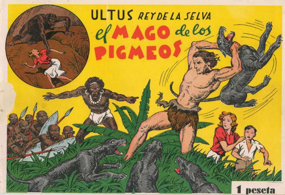 Comic Book Cover For Ultus 12 - El Mago de los Pigmeos