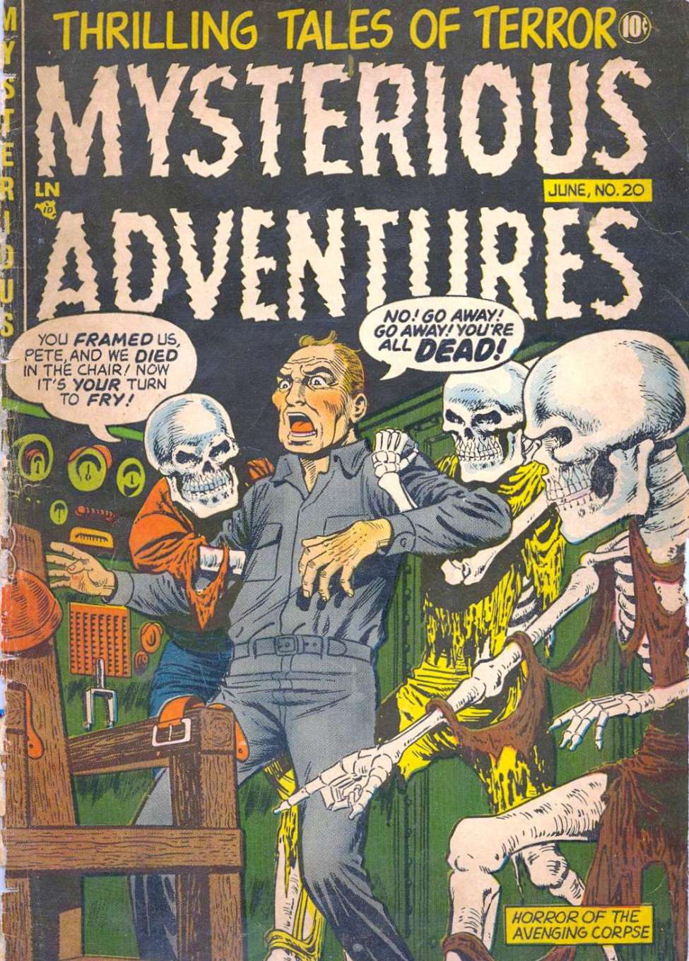 Book Cover For Mysterious Adventures 20