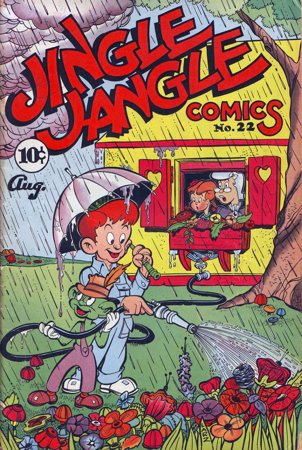Comic Book Cover For Jingle Jangle Comics 22