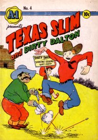 Large Thumbnail For A-1 Comics 4 - Texas Slim