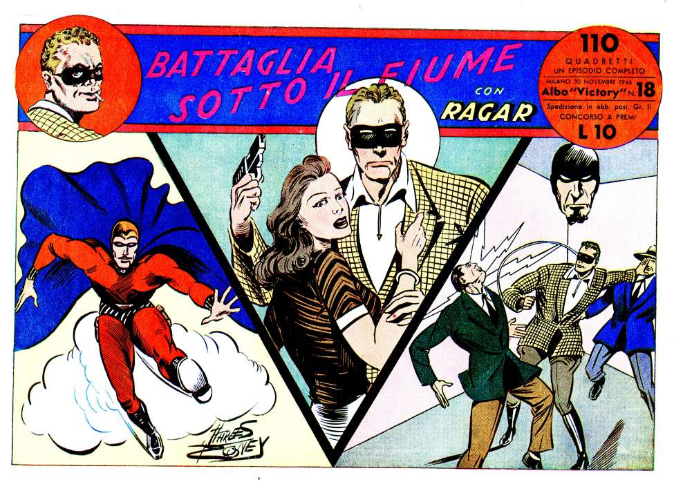 Comic Book Cover For Ragar 18 - Battaglia Sotto Il Fiume