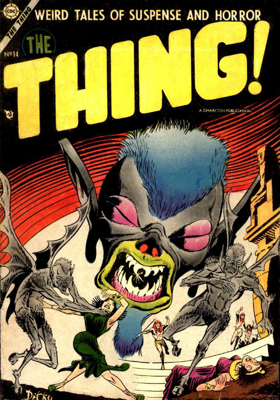 Comic Book Cover For The Thing 14