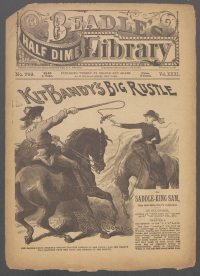 Large Thumbnail For Beadle's Half Dime Library 799 - Kit Bandy's Big Rustle
