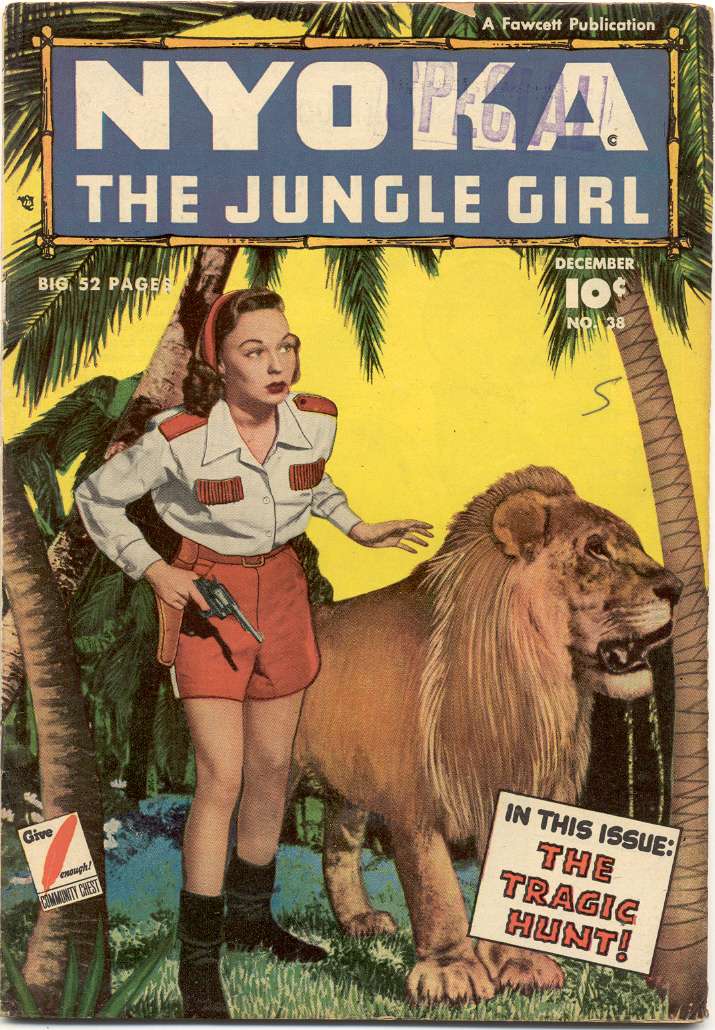 Book Cover For Nyoka the Jungle Girl 38 - Version 1