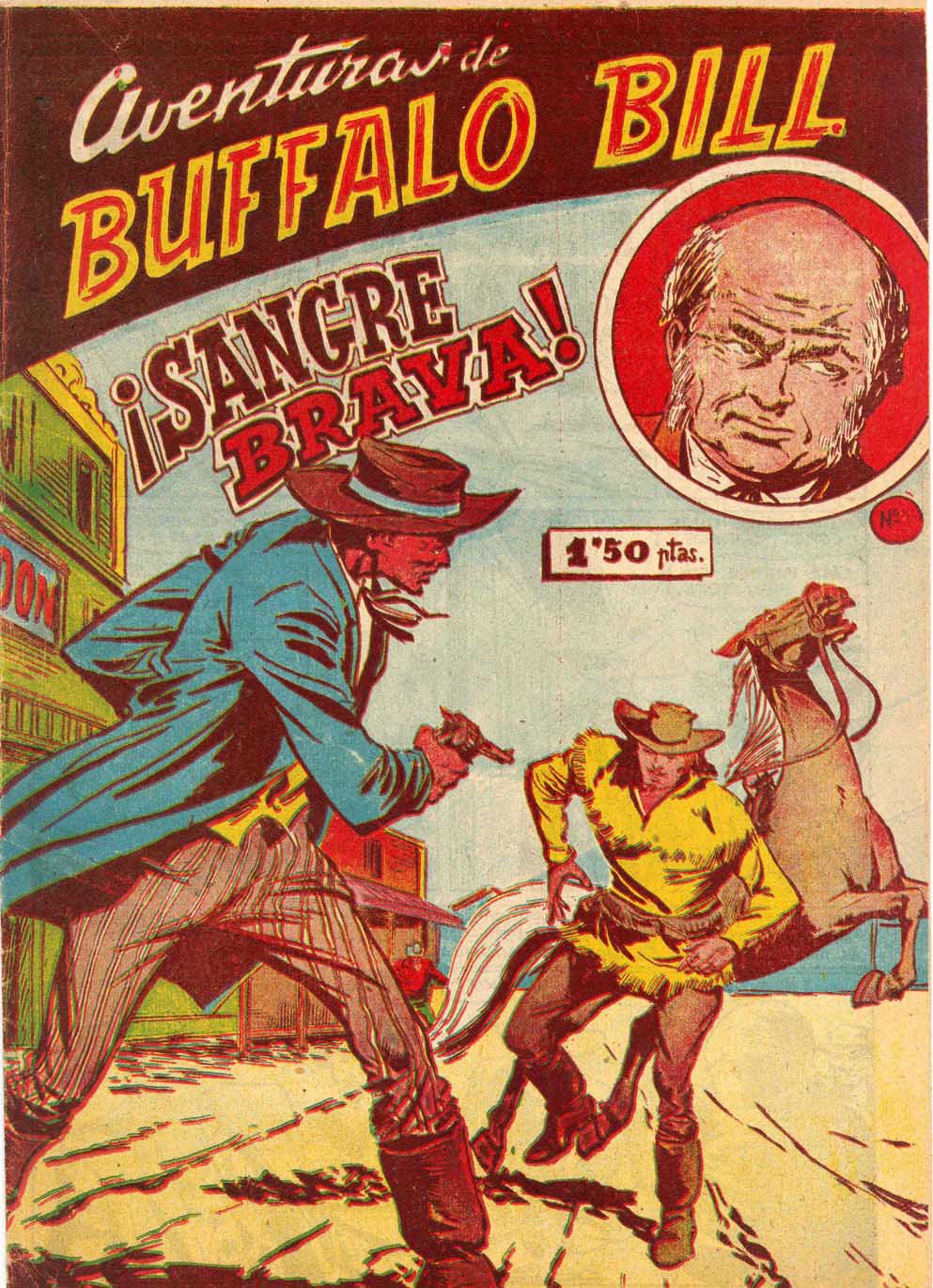 Book Cover For Aventuras de Buffalo Bill 69 Sangre brava