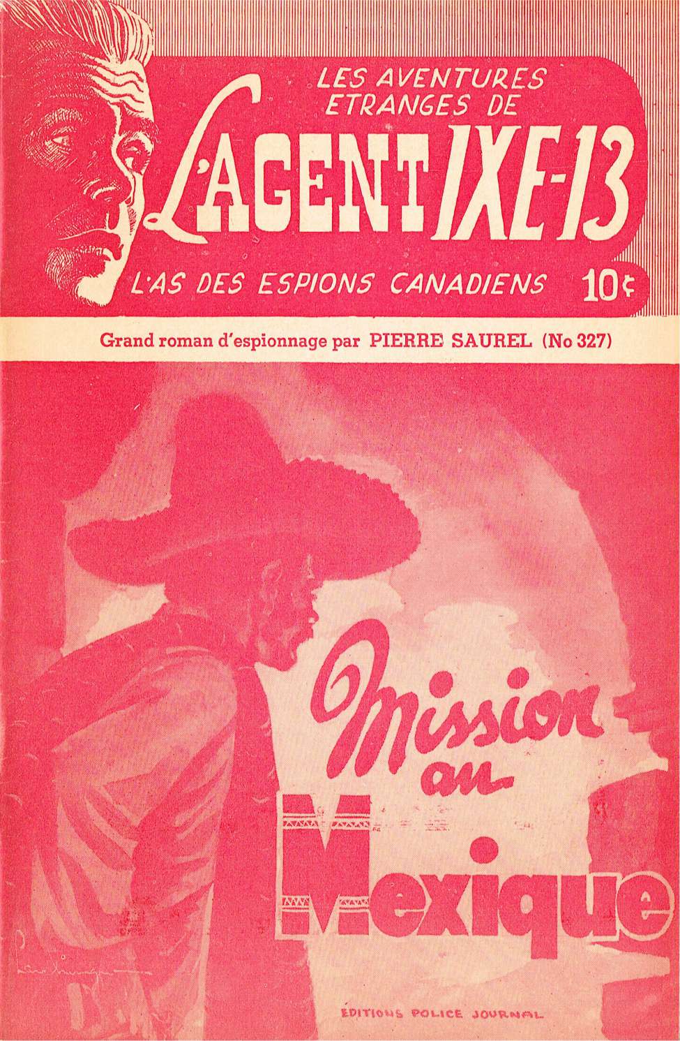 Book Cover For L'Agent IXE-13 v2 327 - Mission au Mexique