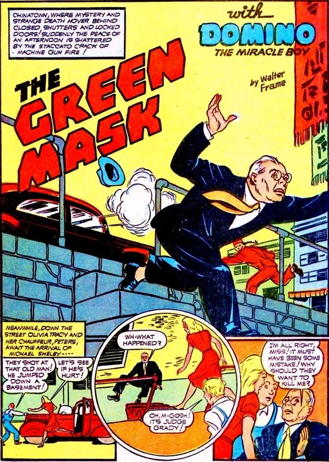 Comic Book Cover For Green Mask Comics Vol #1 compilation part 3