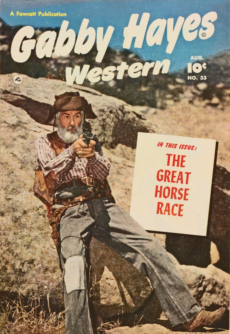 Book Cover For Gabby Hayes Western 33