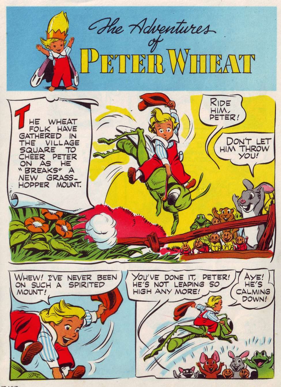 Comic Book Cover For Peter Wheat News 55