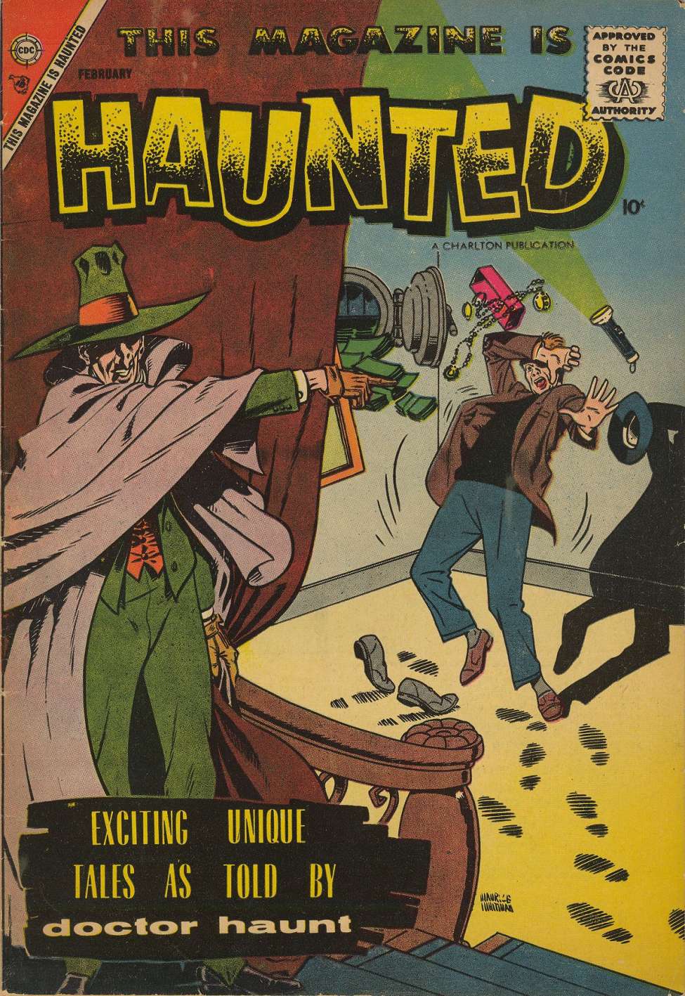 Comic Book Cover For This Magazine Is Haunted v2 15