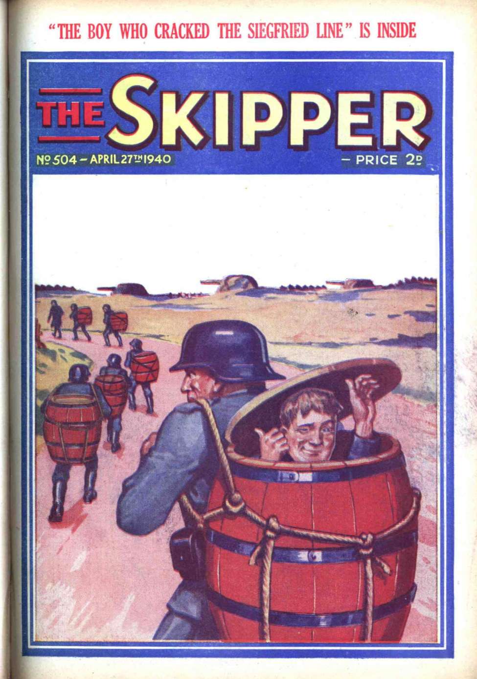 Comic Book Cover For The Skipper 504
