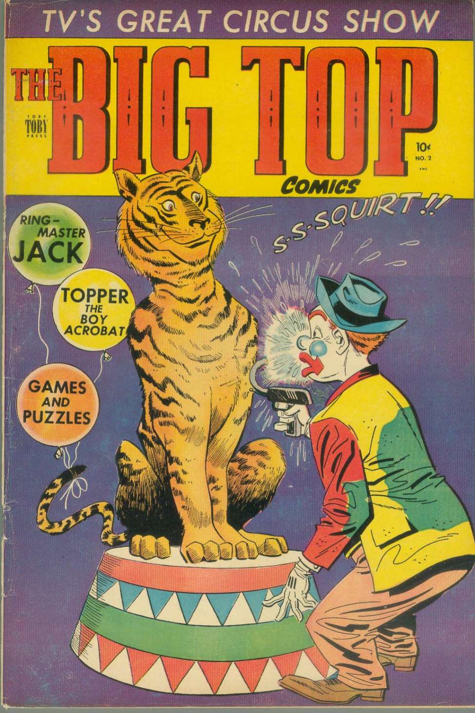 Book Cover For The Big Top 2