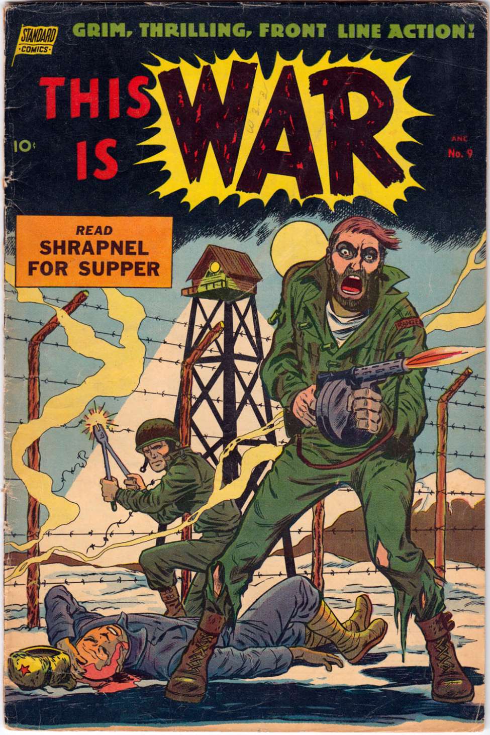 Comic Book Cover For This Is War 9