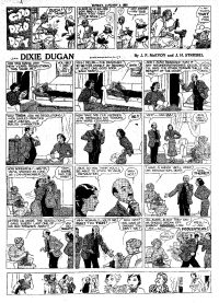 Large Thumbnail For Dixie Dugan 1937 - Sundays