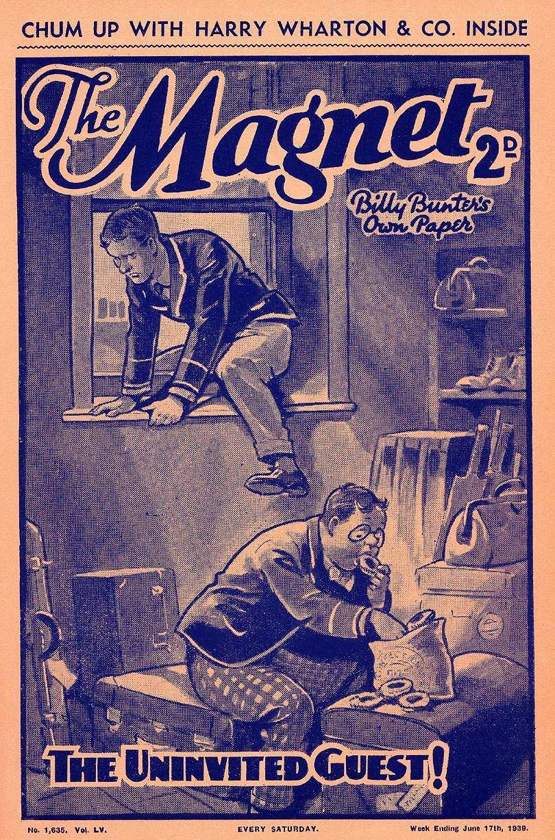 Comic Book Cover For The Magnet 1635 - Rough on His Rival!