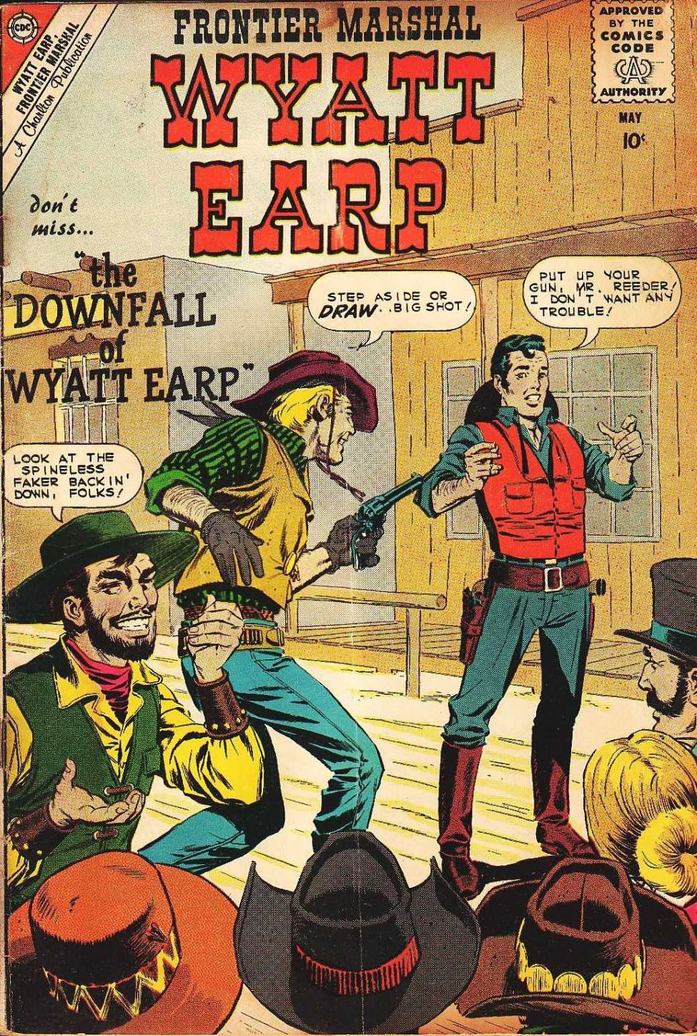 Comic Book Cover For Wyatt Earp Frontier Marshal 30