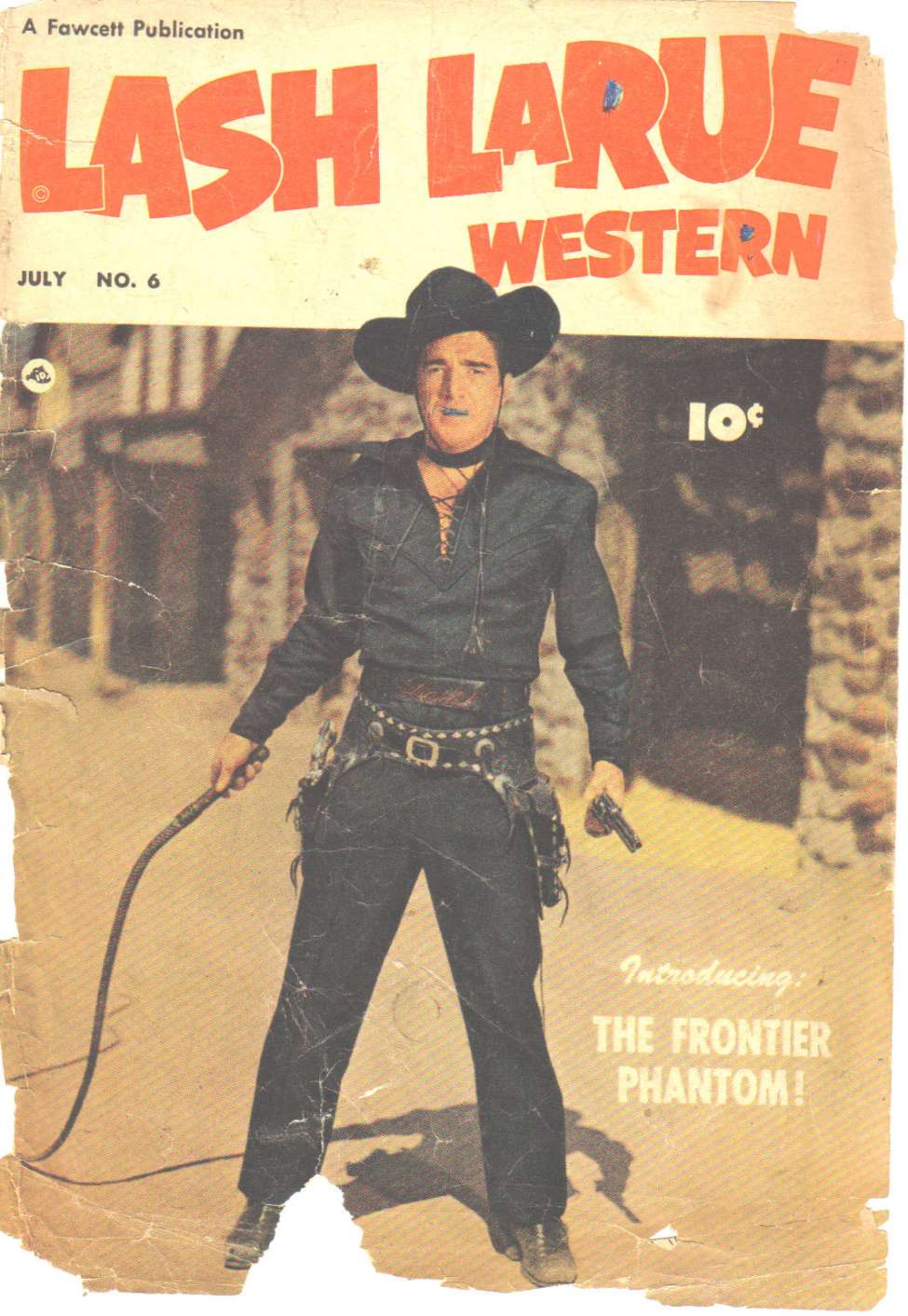 Book Cover For Lash LaRue Western 6 - Version 1
