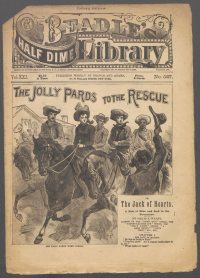 Large Thumbnail For Beadle's Half Dime Library 527 - The Jolly Pards to the Rescue