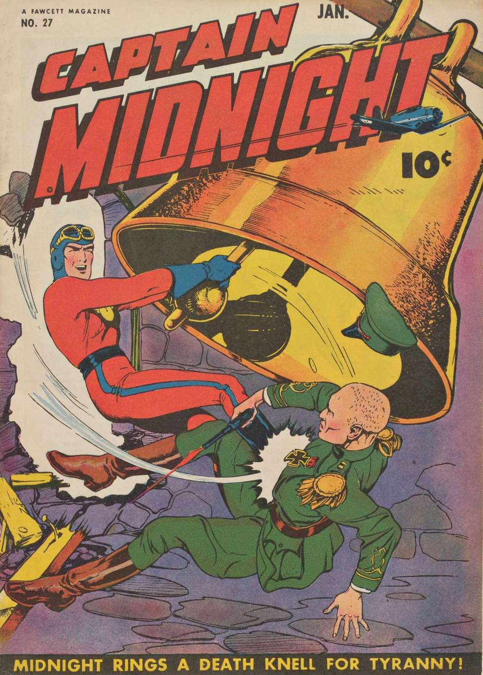 Comic Book Cover For Captain Midnight 27