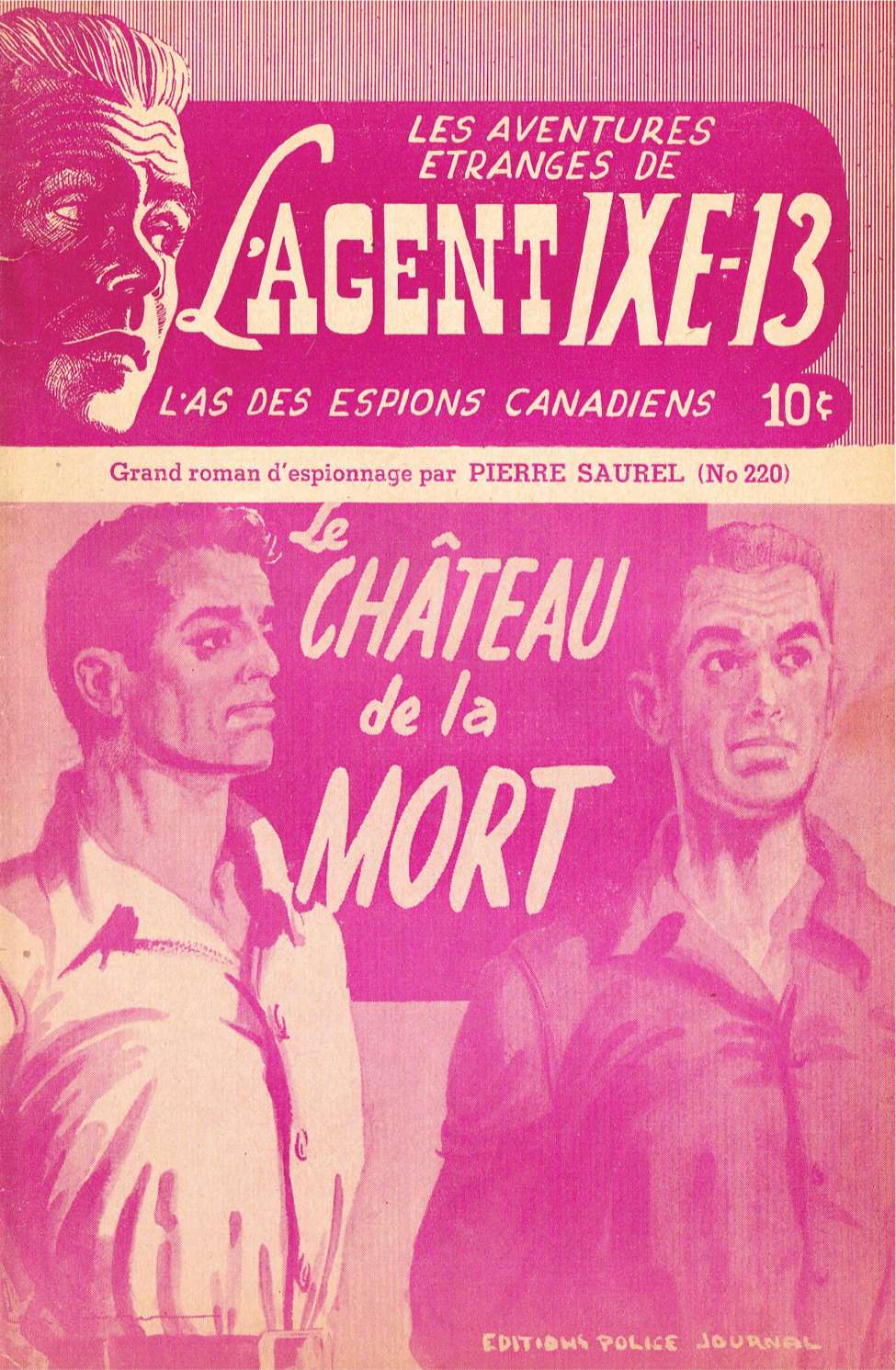 Book Cover For L'Agent IXE-13 v2 220 - Le château de la mort