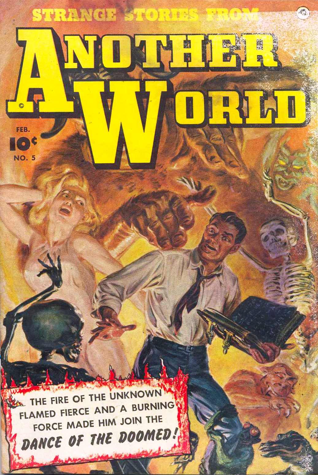 Comic Book Cover For Strange Stories from Another World 5