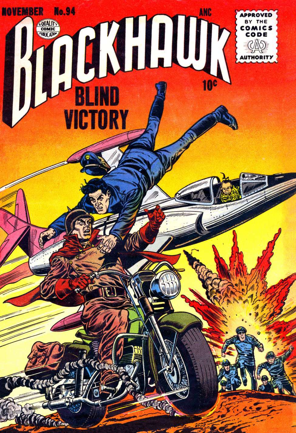 Comic Book Cover For Blackhawk 94 - Version 1