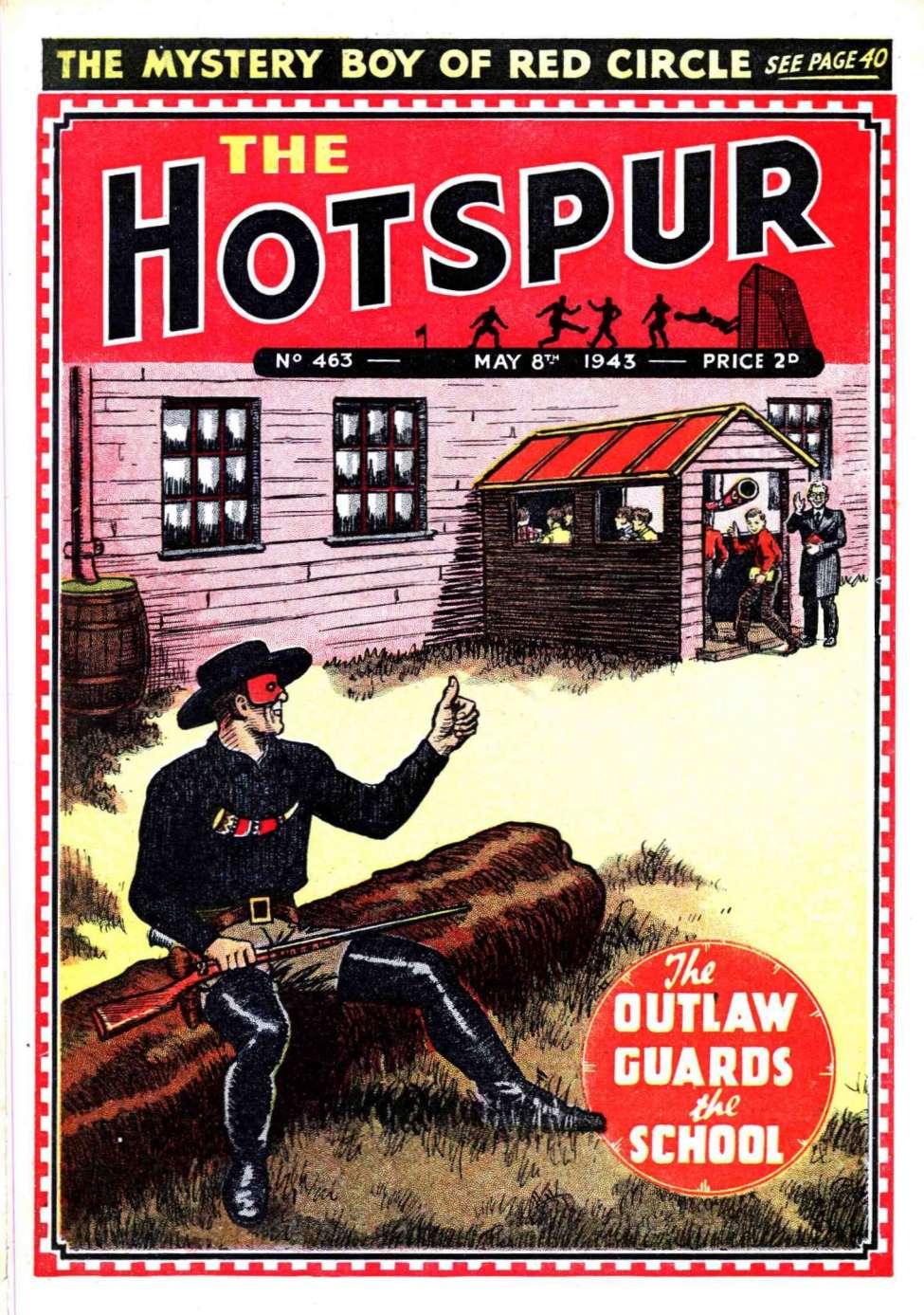 Comic Book Cover For The Hotspur 463