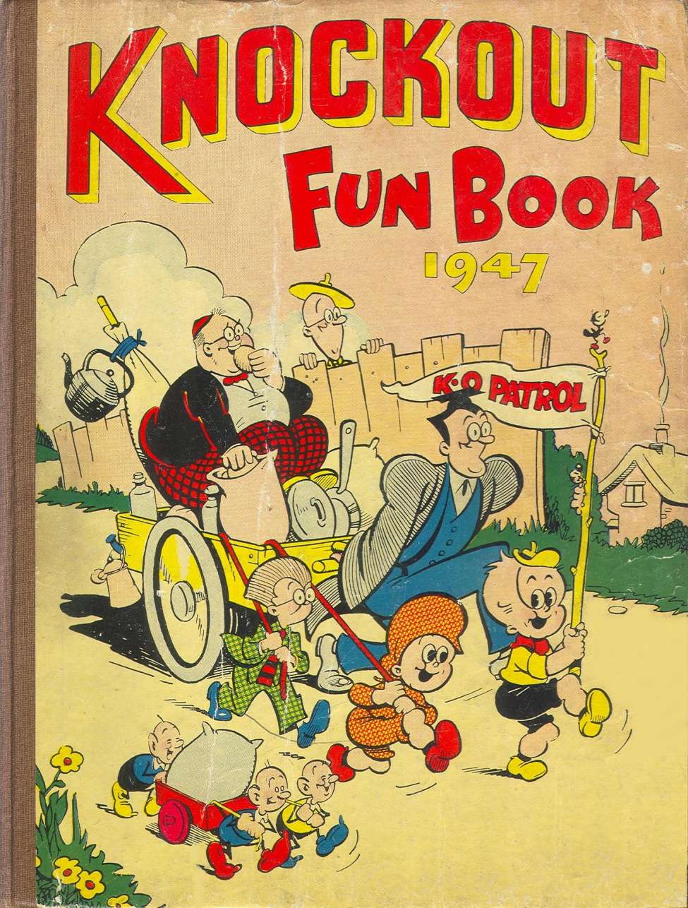 Comic Book Cover For Knockout Fun Book 1947