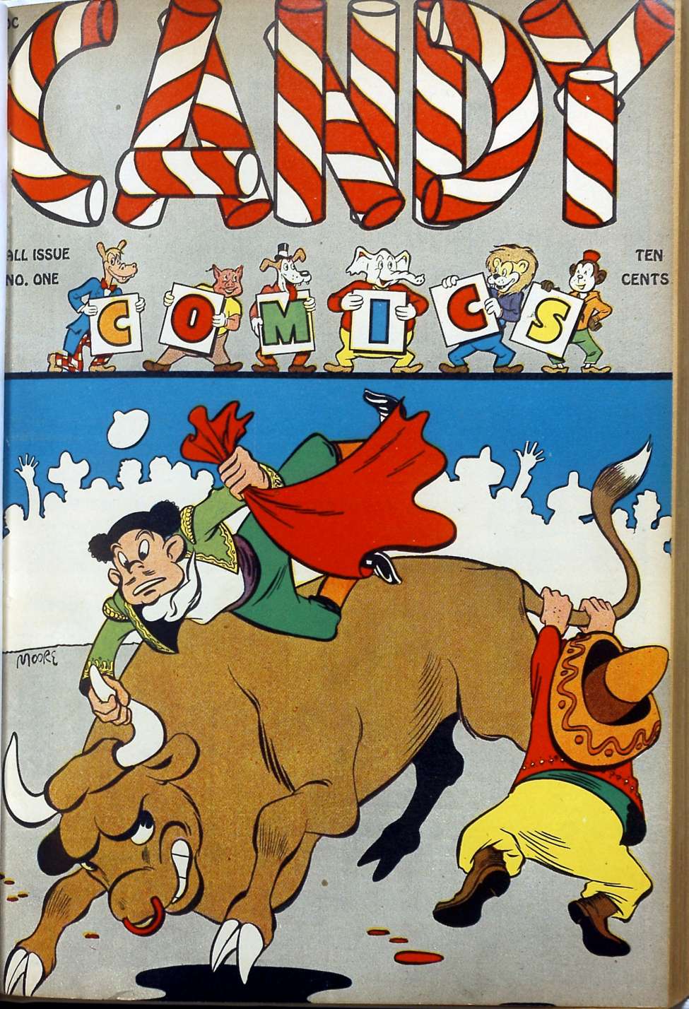 Comic Book Cover For Candy Comics 1 - Version 1